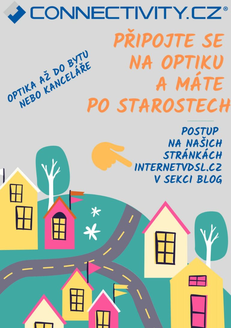 Připojení na optickou síť CETIN: Připojte se na optiku CETIN a máte po starostech- InternetVDSL.cz