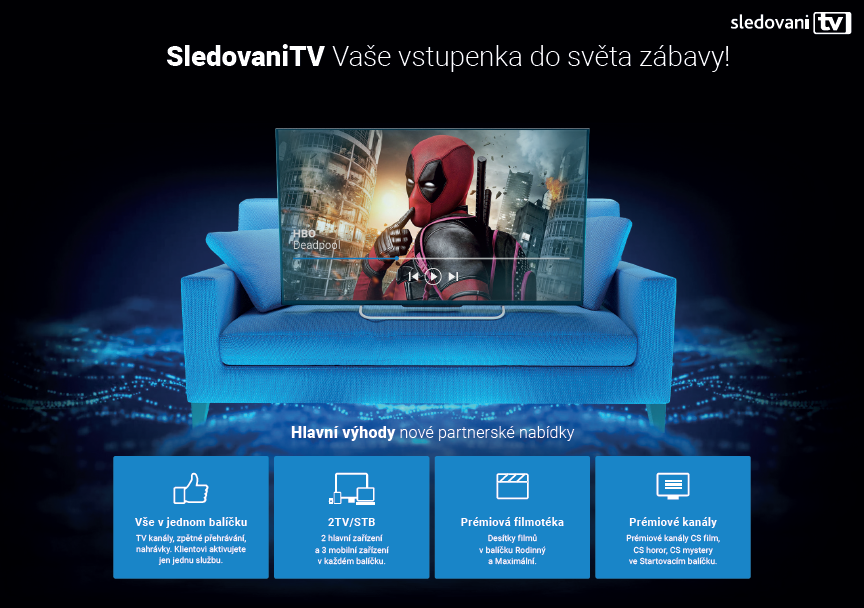 Sledování TV od Connectivity.cz